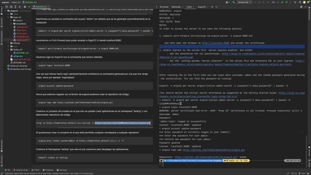 Primeros pasos ?♂️ con ArgoCD en Kubernetes ? смотреть онлайн