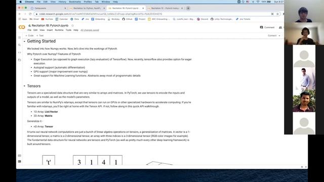 Recitation 1: Python, Numpy, Pytorch, and Autograd смотреть онлайн