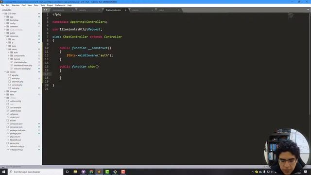 12. Ruta chat.show - Aplicación de Chat con Laravel, Websockets y Laravel Echo смотреть онлайн