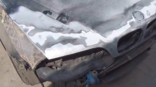 BMW E39 крылья подогрев от SPECTRAL вытяжка капот смотреть онлайн