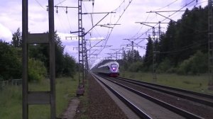 Siemens Velaro RUS EVS1-05 №160 «Sapsan» Moscow - St. Petersburg
