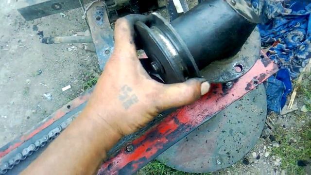 Какое состояние косилки кр 1.1. После трех лет работы. смотреть онлайн