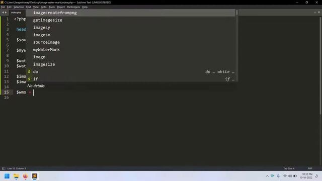 How to Add Watermark in Image Using PHP | Add Watermark to Image in PHP | PHP Watermark Script смотреть онлайн