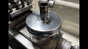 Отверстие в тонкой нержавейке на токарном.