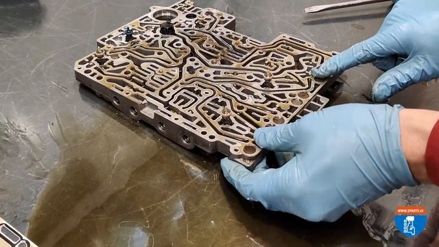 BMW F10 530dX 8HP70 - замена масла и обслуживание гидроблока (www.zparts.lv) смотреть онлайн