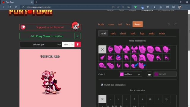 Yae Miko - Genshin Impact // Pony Town Tutorial смотреть онлайн