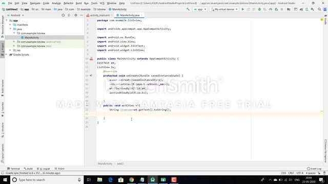 Tutorial-5 |Android App Development (in Hindi) | ListView | ArrayList |Array Adapter смотреть онлайн