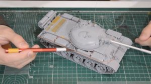Обзор доработок модели танка Т-62 («Звезда», 3622)