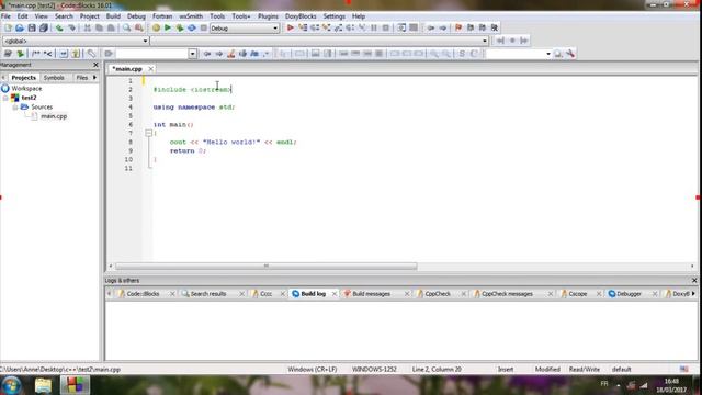 [[TUTO C++]] #1 Les base смотреть онлайн
