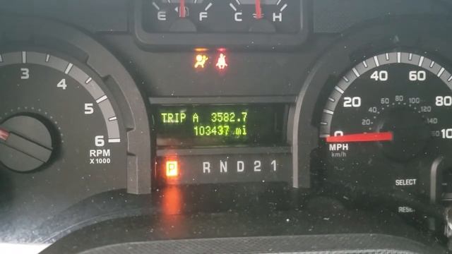 Ford Cargo Van E250 Oil Message Warning Reset смотреть онлайн