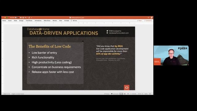 From Low-code to Core-Dev, building Apps to make sense of the Data смотреть онлайн