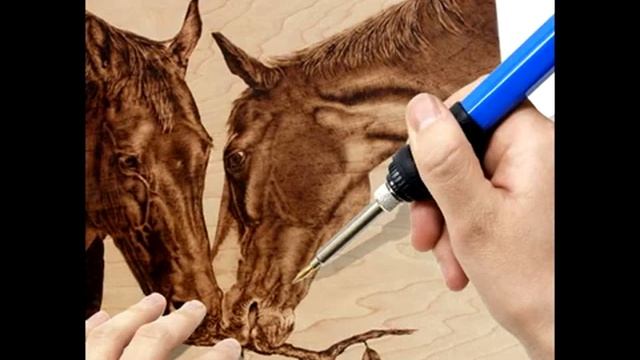 Виды выжигания по дереву (контактное) смотреть онлайн