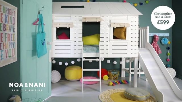 Christopher Treehouse Bed With Slide | Nöa & Nani