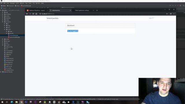 Part 2 - Let's Build an App - Laravel Authentication, Database, Composer, Artisan Make Auth смотреть онлайн