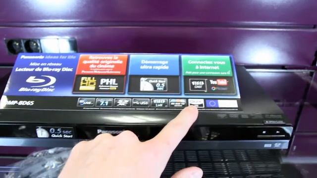 Panasonic BMP-BD65 — Lecteur Blu-ray / DVD / CD / DiVX / I смотреть онлайн