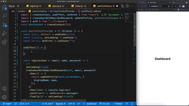 Firebase v9 Authentication in React | Email-Password Auth | Forgot Password смотреть онлайн