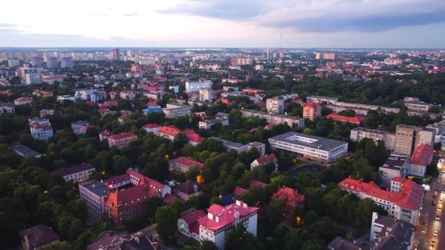 Russia Kaliningrad Oktyabrsky District 4K смотреть онлайн