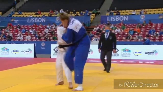 Kalanina Yelyzaveta QF ?? EUROPEAN JUDO CHAMPIONSHIPS Lisbon смотреть онлайн