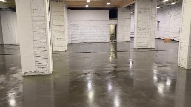 Бетонный пол с топпингом