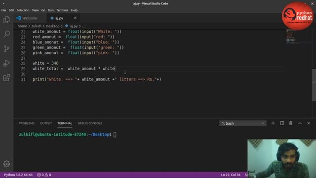 Your first python project | Part - 2 | Process and explanation (Tamil) смотреть онлайн