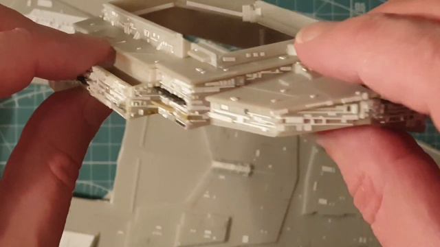 AMT ERTL Star destroyer Part Three. Superstructure, rear and conversion to Victory class. смотреть онлайн