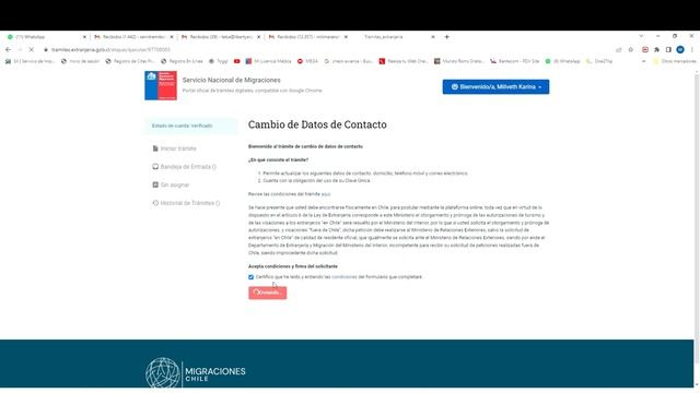 COMO ACTUALIZAR DATOS DE CONTACTO EN EL PORTAL DE EXTRANJERIA смотреть онлайн