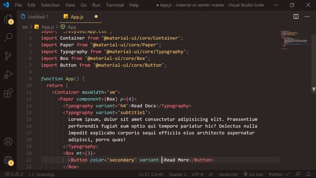 Material UI Buttons हिंदी में смотреть онлайн