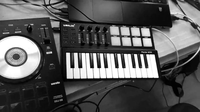 Live Performance in FL Studio with Pioneer DDJ-SB and a cheap MIDI from AliExpress (Techno) смотреть онлайн