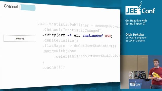 Get Reactive with Spring 5, part 2 (Oleh Dokuka, Software Engineer at Levi9) смотреть онлайн