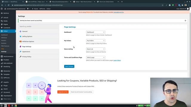 Come creare un negozio multi venditore con WordPress смотреть онлайн