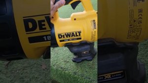 how to use whith leaf blower DeWALT DCM562P1 ' I show you