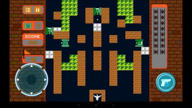 Tank Battle - 1990 - HD Android Gameplay - Arcade games - Full HD Video (1080p) смотреть онлайн