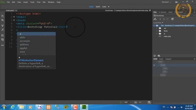 Qhia Website Bootstrap part 1 смотреть онлайн