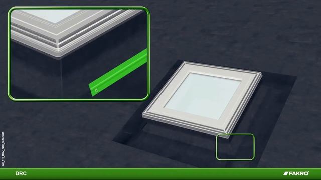 FAKRO - Відео-інструкція монтажу вікна-вилазу для пласких дахів FAKRO DRC