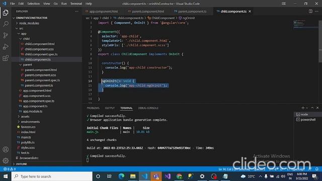 NgOninit Vs Constructor in Angular смотреть онлайн