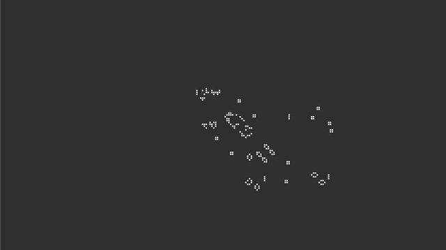 Conway's game of life files pattern 18: 5x5 infinite growth смотреть онлайн