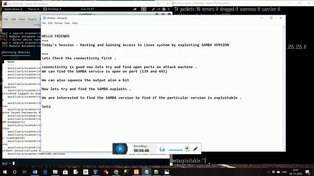 Hacking Linux Exploiting Samba Service смотреть онлайн
