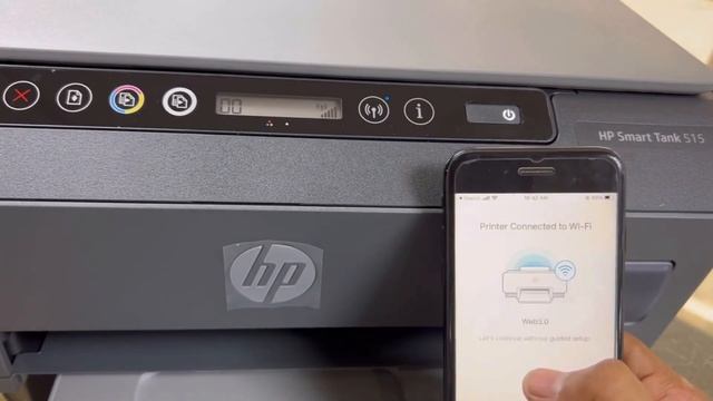 Connect Your Printer to Wi-Fi | HP Smart Tank 515 Easy Wireless Setup Step-By-Step Guidance смотреть онлайн