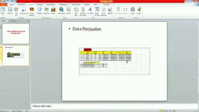 CARA IMPORT ATAU MEMINDAHKAN DATA EXCEL KE POWERPOINT смотреть онлайн
