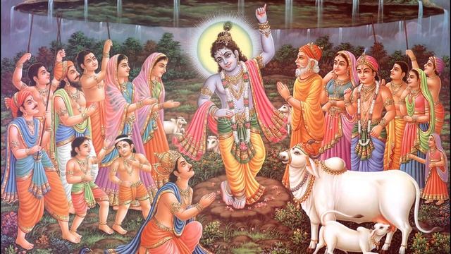 Govindam adi Purusham Mantra | Говиндам ади Пурушам Мантра смотреть онлайн