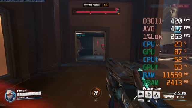 Radeon RX 6600 -- i5-13500 -- Overwatch 2 FPS Test смотреть онлайн
