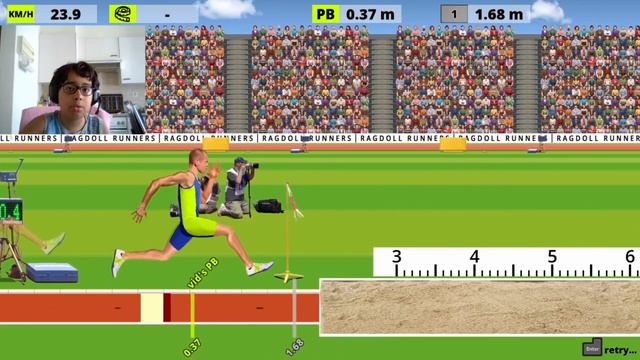The WORST running ever seen - Ragdoll Runners смотреть онлайн