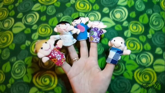 Моя семья - пальчиковая гимнастика для малышей смотреть онлайн