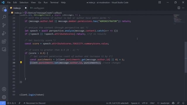 Build your own discord AI moderation bot ? смотреть онлайн