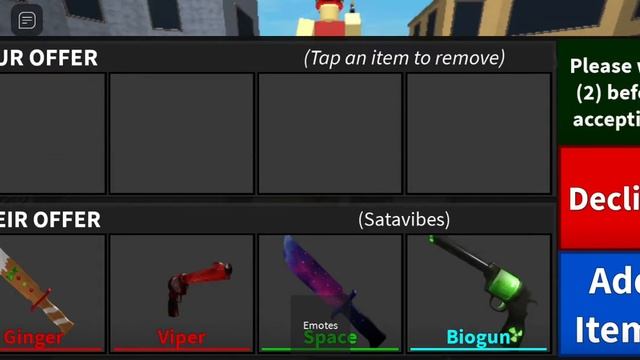 Roblox mm2 Trades pt #1 Downgrading Chroma boneblade смотреть онлайн