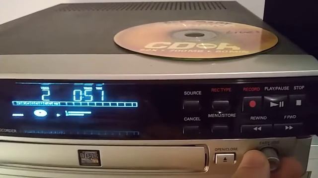 Prueba de funcionamiento CD Player Philips CDR-570 смотреть онлайн