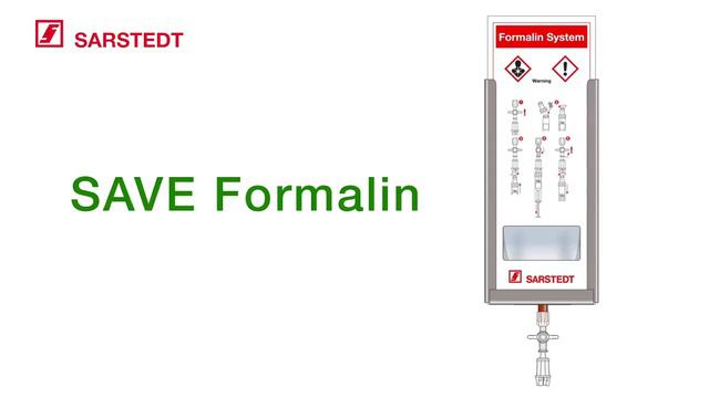 Биопсийный материал в формалине, система САРШТЕДТ смотреть онлайн