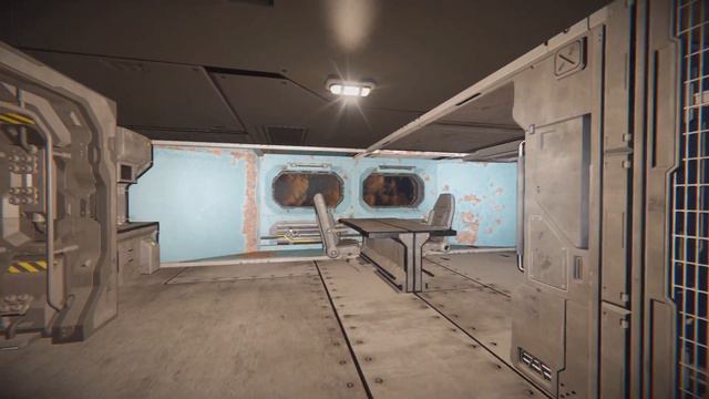 Space Engineers ship showcase - SSI Wayfarer Cargo Ship смотреть онлайн