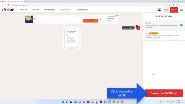 How To Convert PDF To Word | I Love PDF How To Use смотреть онлайн