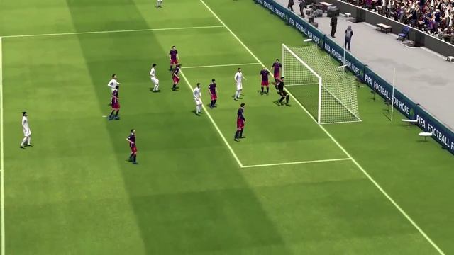 Fifa 16 - Barcelona x Real Madrid - xbox 360 gameplay смотреть онлайн